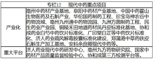 安徽省戰略性新興產業“十三五”發展規劃