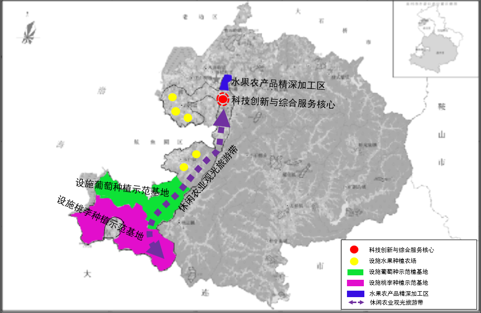 遼寧省蓋州市設施水果現代農業產業園